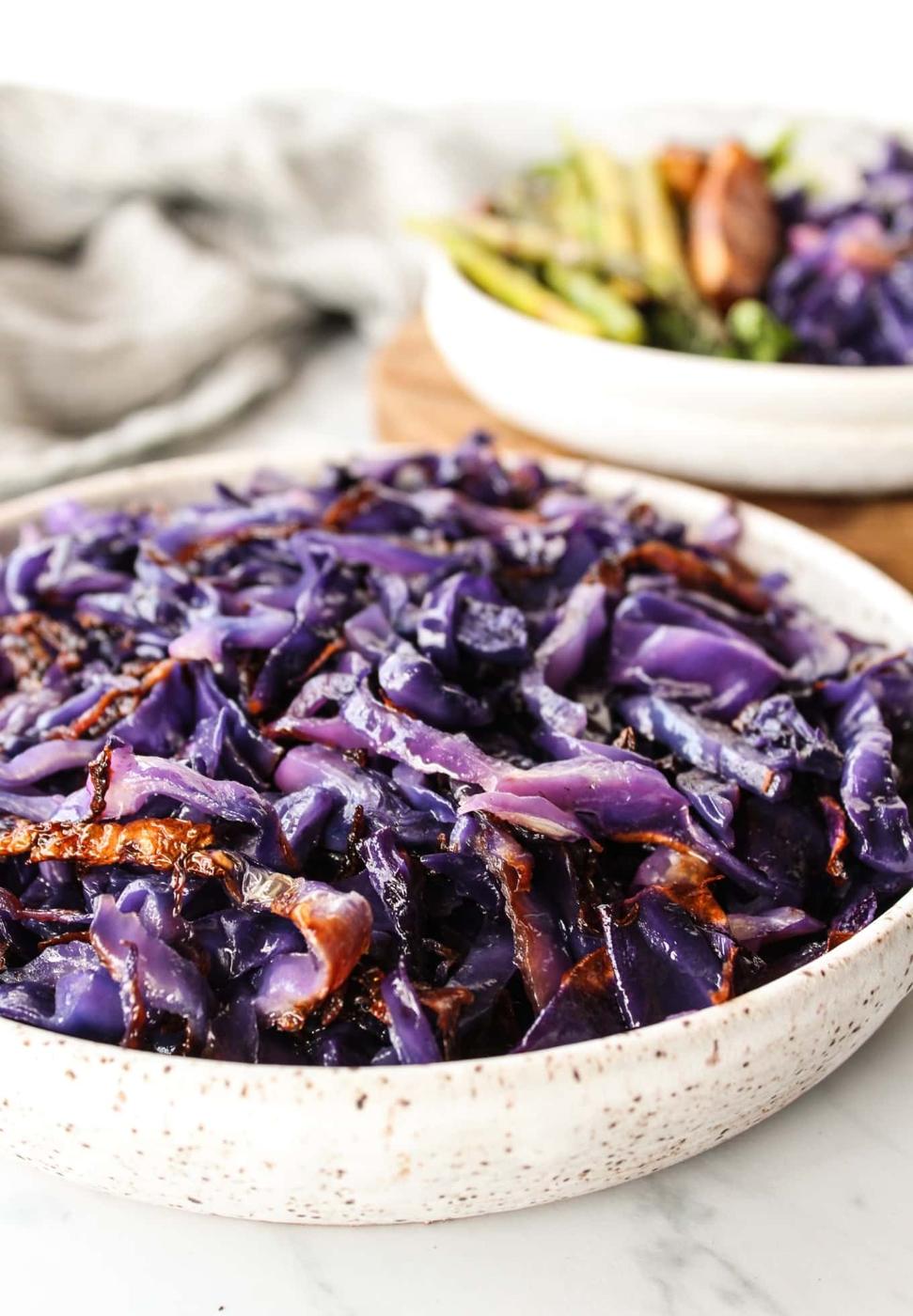 Roasted Red Cabbage