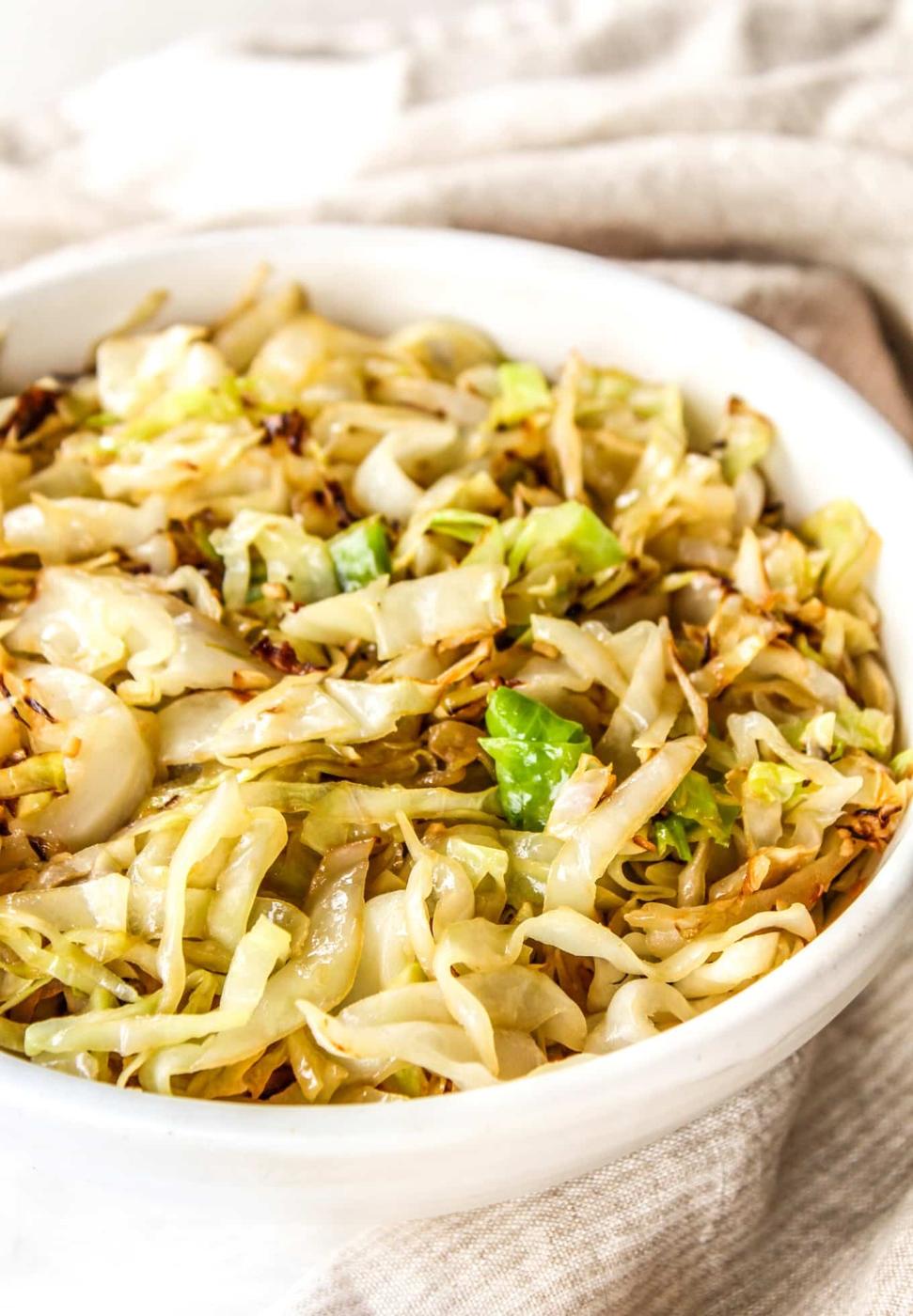 Simple Sautéed Cabbage