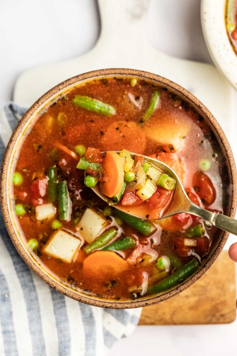 30 Minute Vegetable Soup