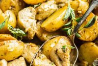 Mediterranean Lemon Herb Chicken and Potatoes