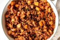 Homestyle Turkey Potato Skillet