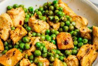 Easy 15-Minute Italian Chicken and Peas