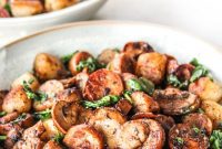 Comforting Sausage and Mushroom Cauliflower Gnocchi