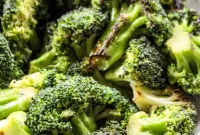 Golden Garlic Broccoli