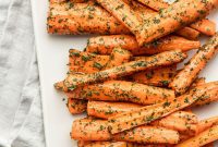 Savory Roasted Carrots with Parsley