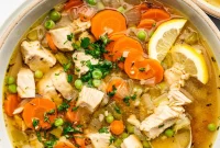 Wholesome Keto Chicken Cauliflower Soup