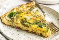 Golden Parmesan Herb Frittata
