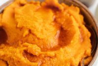 Creamy Maple Sweet Potatoes