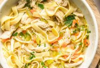 Homestyle Chicken Noodle Comfort