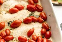 Sun Kissed Flounder with Lemon and Tomatoes