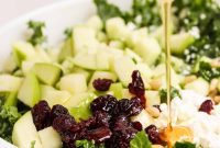 Honey Lemon Zest Kale Salad