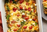 Keto Feta Morning Bake