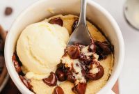 Quick Gluten-Free Chocolate Chip Mug Treat