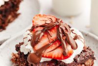 Fudgy Chocolate Baked Oats