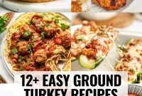 More Than A Dozen Easy Ground Turkey Recipes
