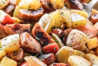 Hearty Egg-Free Chicken Apple Hash