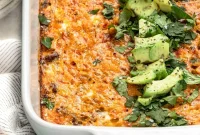 Southwest Dairy-Free Breakfast Taco Bake