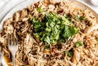 Fork-Tender Slow Cooker Italian Shredded Chicken