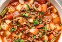 30-Minute Wholesome Hamburger Soup
