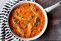 Velvety Tomato Basil Skillet Chicken