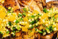 Exotic Flame-Grilled Chicken with Tropical Fruit Salsa