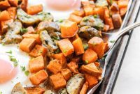 Sweet Potato Sheet Pan Morning Bake