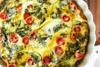 Barefoot Summer Garden Quiche