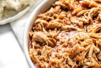 Slow Cooker Tropical Pulled Chicken