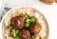 Zesty Orange Balsamic Glazed Meatballs