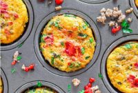 Savory Turkey Pizza Egg Cups