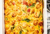 Savory Dairy-Free Chicken Sausage Breakfast Bake
