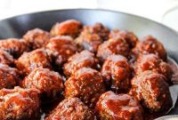 BBQ Glazed Meatballs