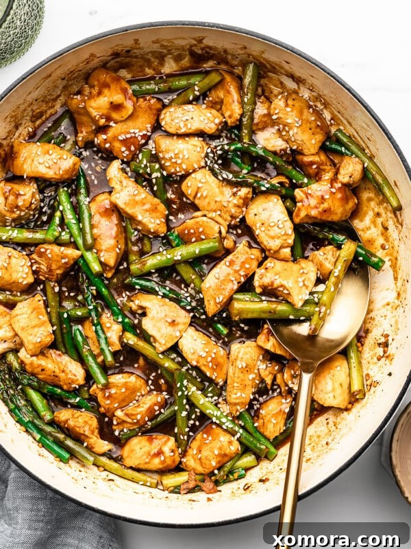 Reader-Approved Healthy Dinners 6 Easy 20-Minute Chicken and Asparagus Stir Fry.