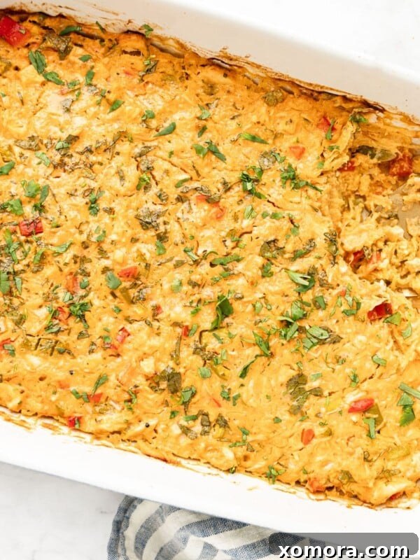 Reader-Approved Healthy Dinners 11 Buffalo Ranch Chicken Casserole with spaghetti squash.