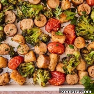 Baked Cauliflower Gnocchi with Sausage