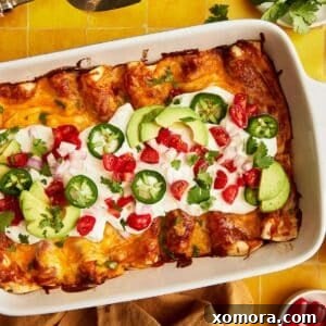 Easy Chicken Enchiladas