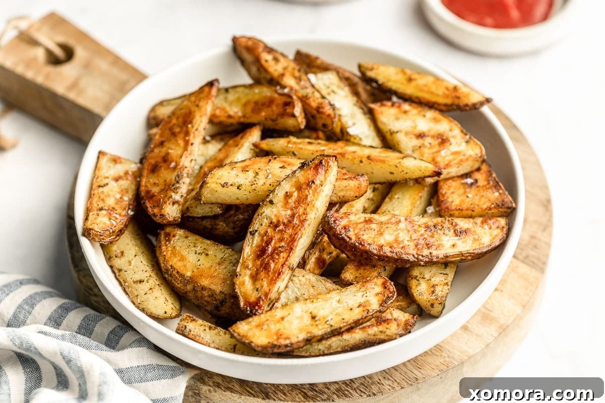 Guilt-Free Game Day Bites 12 Roasted Potato Wedges