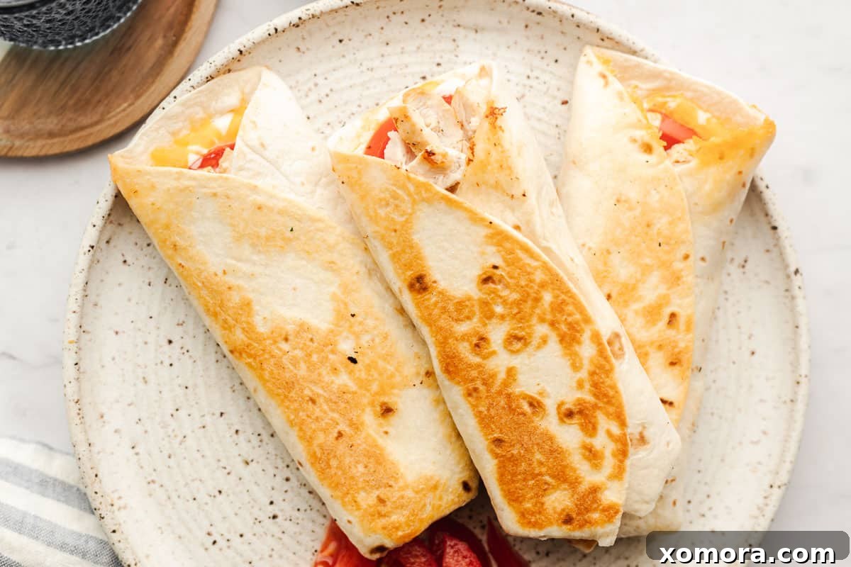 Guilt-Free Game Day Bites 34 Grilled Ranch Chicken Wraps