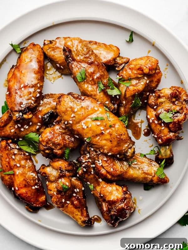 Guilt-Free Game Day Bites 35 Baked Honey Garlic Chicken Wings