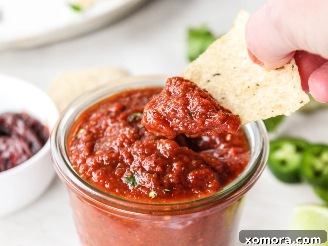 Guilt-Free Game Day Bites 8 5-Minute Chipotle Salsa