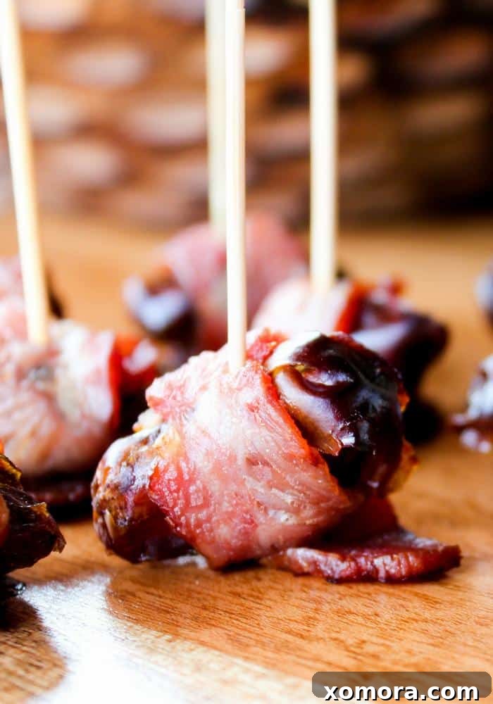 Guilt-Free Game Day Bites 10 Turkey Bacon Wrapped Dates