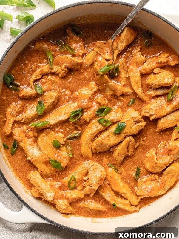 Easy Chicken Curry, rich and aromatic.