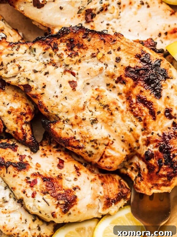 Yogurt Marinated Air Fryer Chicken, tender and flavorful.