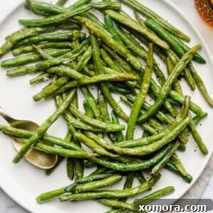 Crispy Air Fryer Frozen Green Beans 7 Air Fryer Frozen Green Beans by Christina