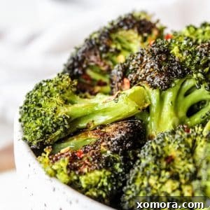 Spicy Roasted Broccoli recipe image