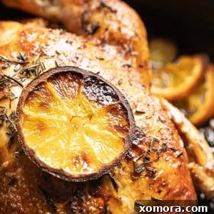 Orange Herb Roasted Chicken with Potatoes