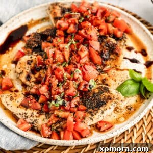 Healthy Bruschetta Chicken