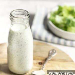 Plant-Based Ranch Dressing and Dip 6 Small circular image of Dairy-Free Ranch Dressing.