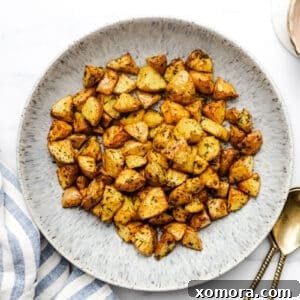 Easy Diced Air Fryer Potatoes
