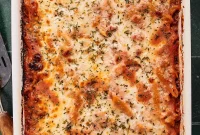 Effortless Baked Penne Lasagna
